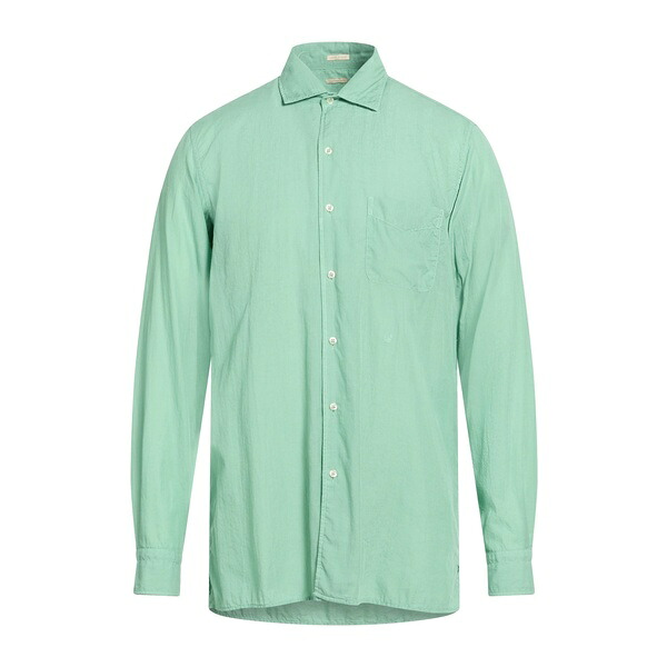 【送料無料】 マッシモ アルバ メンズ シャツ トップス Shirts Green|asty