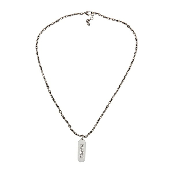 【送料無料】 マックイーン メンズ ネックレス・チョーカー アクセサリー Necklaces Silver