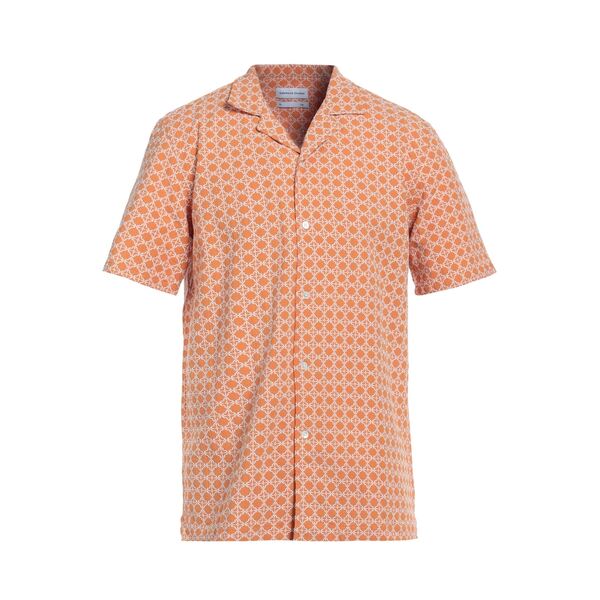 【送料無料】 エドモンド スタジオ メンズ シャツ トップス Shirts Orange