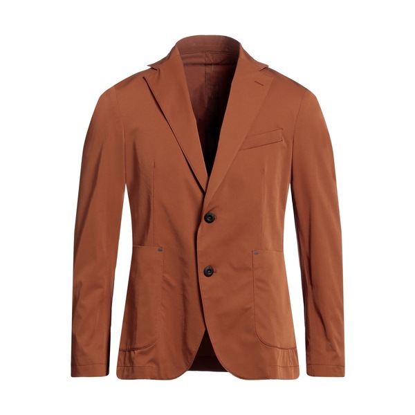 【送料無料】 マニュエル リッツ メンズ ジャケット&ブルゾン アウター Blazers Brown
