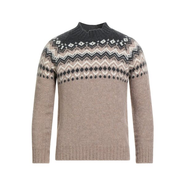 【送料無料】 グランサッソ メンズ ニット&セーター アウター Sweaters Beige