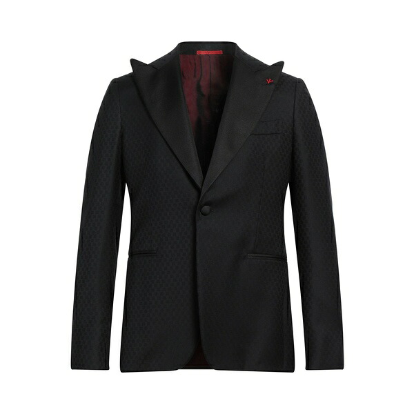 【貨物輸送無料】 イザイア メンズ 上衣＆上衣 アウター Blazers Black
