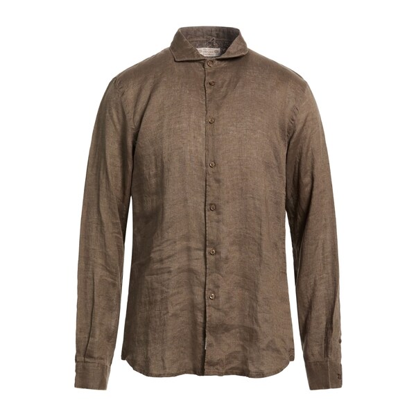 【送料無料】 インピュア メンズ シャツ トップス Shirts Brown