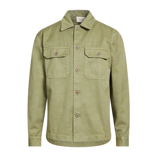 【送料無料】 テラ・ジェノバ メンズ シャツ トップス Shirts Green