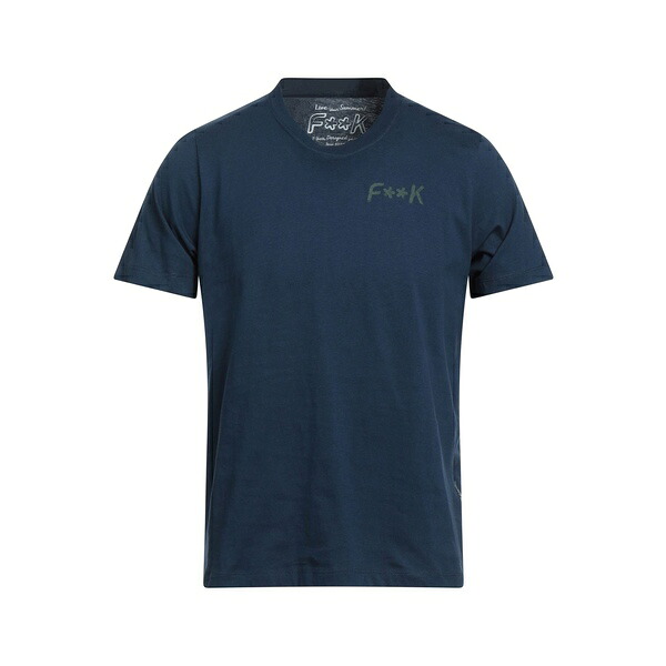 【送料無料】 エフク プロジェクト メンズ Tシャツ トップス T-shirts Blue