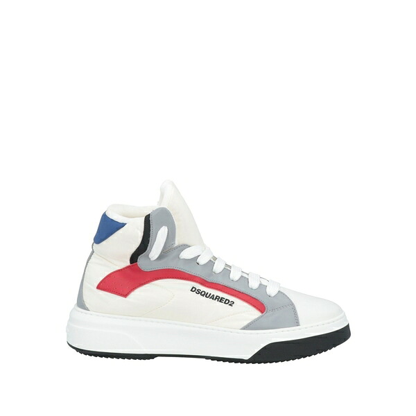 【送料無料】 ディースクエアード メンズ スニーカー シューズ Sneakers White