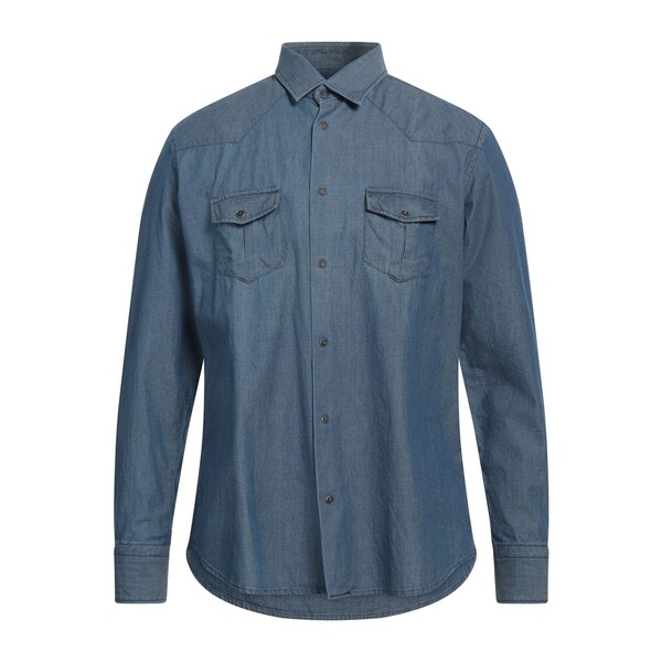 【送料無料】 バストンチーノー メンズ シャツ トップス Shirts Blue