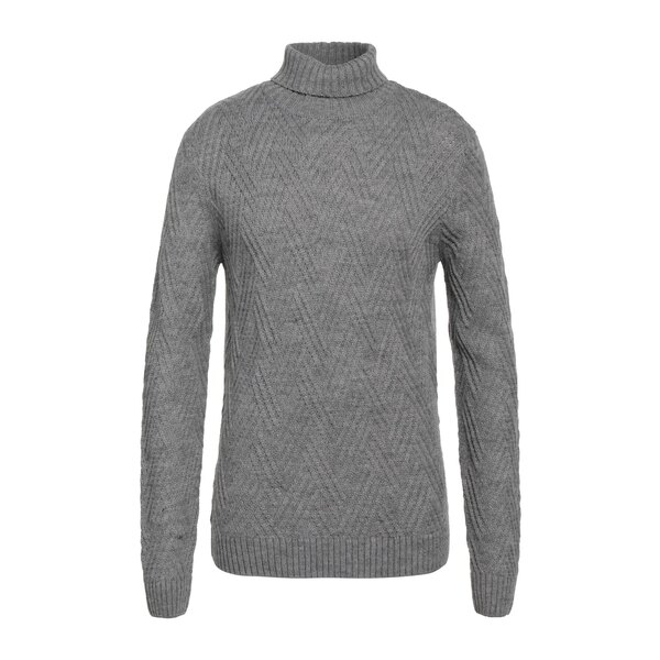 【送料無料】 ガバルディン メンズ ニット&セーター アウター Turtlenecks Grey