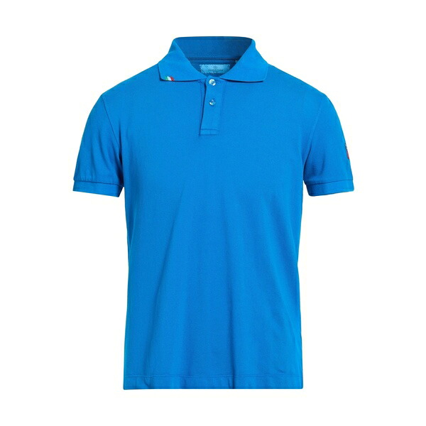 【送料無料】 コオペラティーヴァ ペスカトーリ ポシリポ メンズ Tシャツ トップス Polo shirts Azure｜asty
