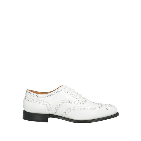 【送料無料】 チャーチ メンズ ドレスシューズ シューズ Lace-up shoes White