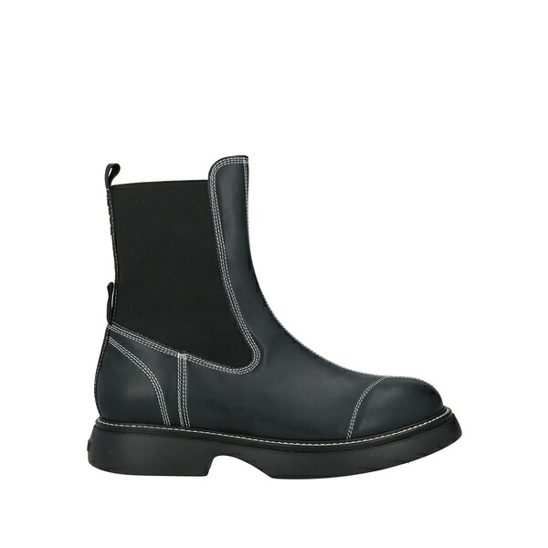 【貨物輸送無料】 ガニー メンズ ブーツ シューズ Ankle boots Black