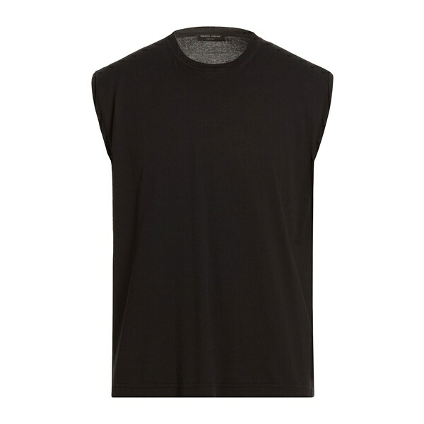 【貨物輸送無料】 ロベルトコリーナ メンズ 編み物\u0026プルオーバー アウター Sweaters Black