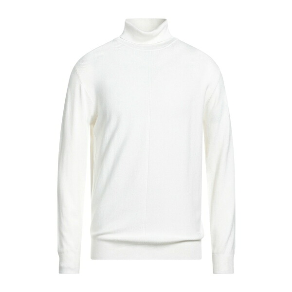 【送料無料】 イエスズィーバイエッセンツァ メンズ ニット&セーター アウター Turtlenecks White