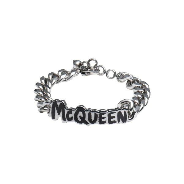 【貨物輸送無料】 マックイーン メンズ ブレスレット・バングル・アンクレット 佩び物 Bracelets Silver