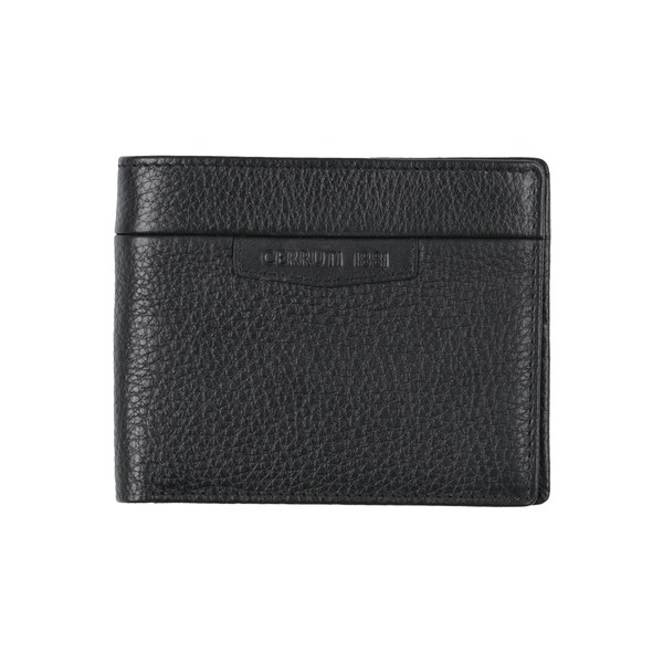【送料無料】 チェルッティ 1881 メンズ 財布 アクセサリー Wallets Black