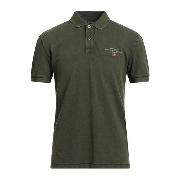 【送料無料】 ナパピリ メンズ Tシャツ トップス Polo shirts Green