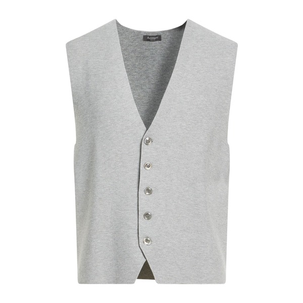 【貨物輸送無料】 アロヴェッシオ メンズ ジレー アウター Cardigans Grey