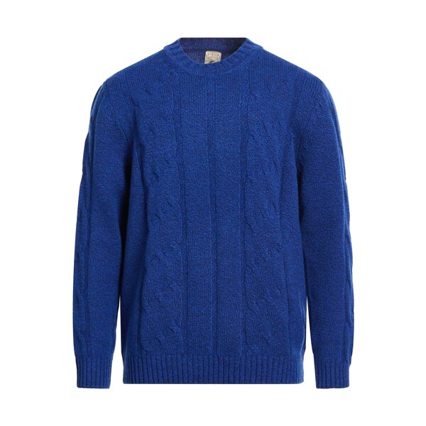 【貨物輸送無料】 エイチ953 メンズ 編み物\u0026プルオーバー アウター Sweaters Blue