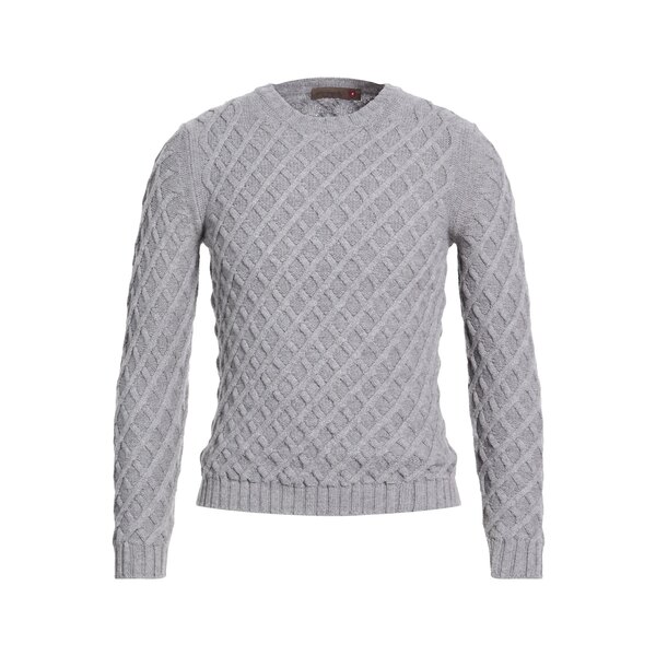 【貨物輸送無料】 メッサジェリエ メンズ 編み物\u0026スウェーター アウター Sweaters Grey