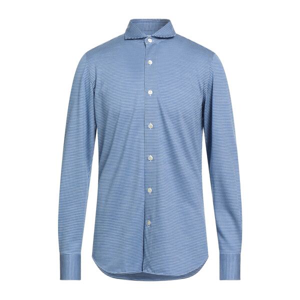 【送料無料】 フィナモレ 1925 メンズ シャツ トップス Shirts Blue