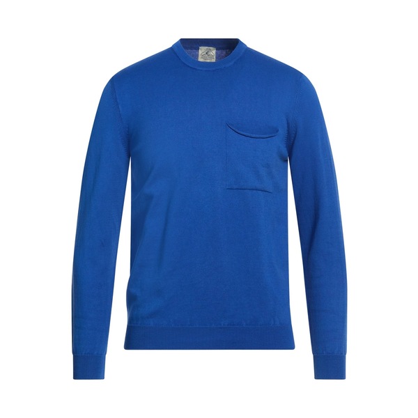【貨物輸送無料】 エムキュージェイ メンズ 編み物\u0026プルオーバー アウター Sweaters Blue