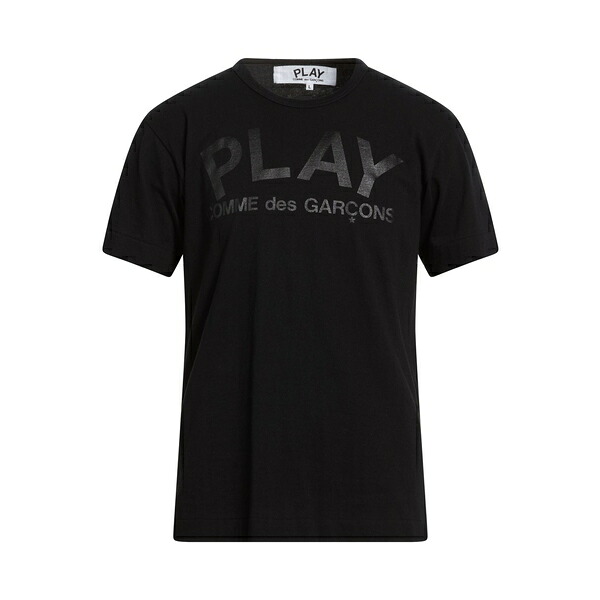 【送料無料】 コムデギャルソン メンズ Tシャツ トップス T-shirts Black