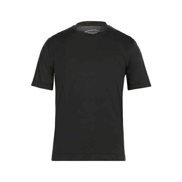 【送料無料】 フェデーリ メンズ Tシャツ トップス T-shirts Black