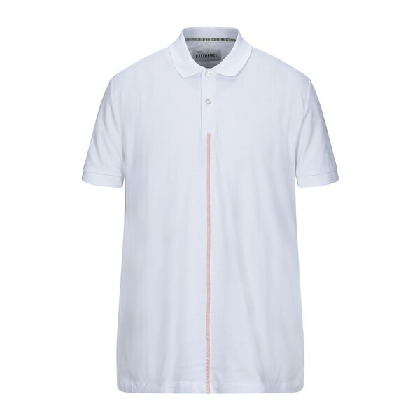 【送料無料】 ビッケンバーグス メンズ Tシャツ トップス Polo shirts White
