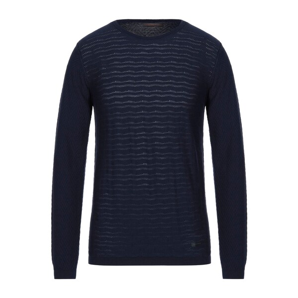 【貨物輸送無料】 トラサルディ メンズ 編み物\u0026プルオーバー アウター Sweaters Blue