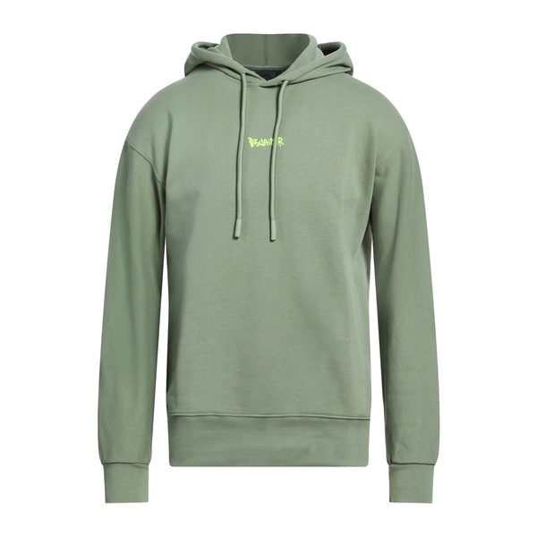 【送料無料】 ディスクレイマー メンズ パーカー・スウェットシャツ アウター Sweatshirts Green