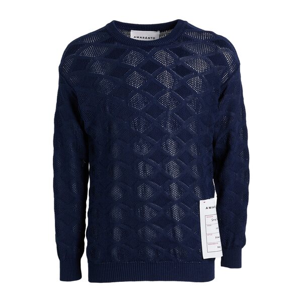 【貨物輸送無料】 アマラント メンズ 編み物\u0026プルオーバー アウター Sweaters Blue