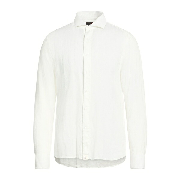 【貨物輸送無料】 ピューテリー メンズ プルオーバー トップス Shirts White トップス-カジュアルシャツ