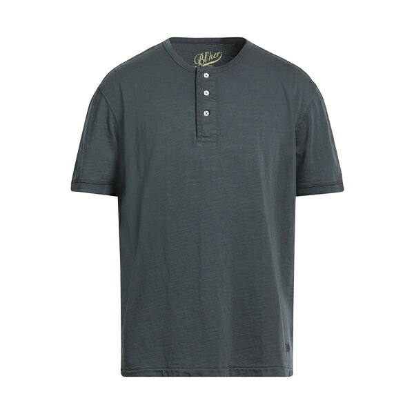 【送料無料】 ブリカー メンズ Tシャツ トップス T-shirts Grey