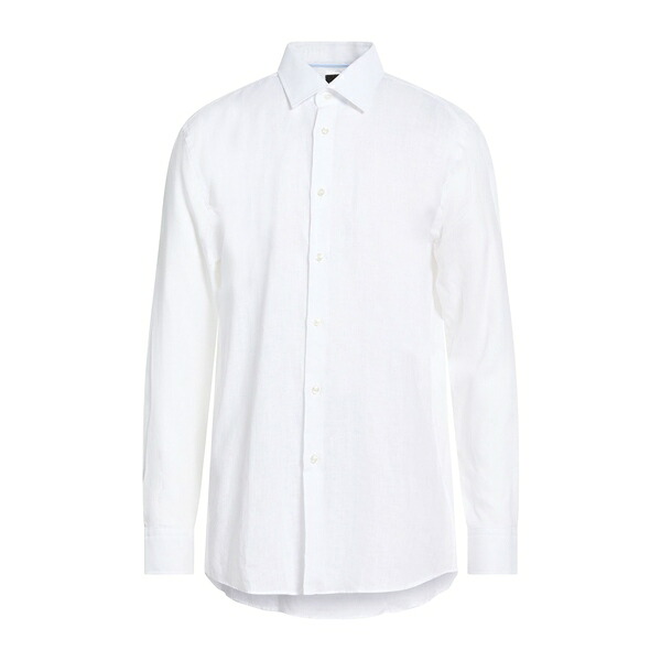 【送料無料】 ボス メンズ シャツ トップス Shirts White