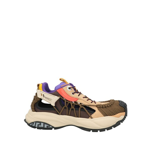 【送料無料】 ヴェルサーチ メンズ スニーカー シューズ Sneakers Beige｜asty