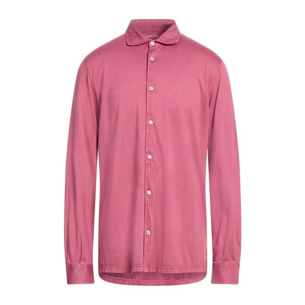 【送料無料】 フェデーリ メンズ シャツ トップス Shirts Red|asty
