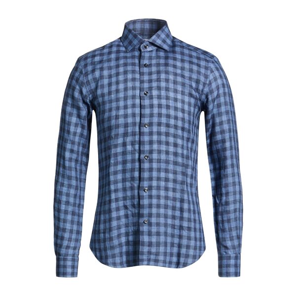 【送料無料】 ザカス メンズ シャツ トップス Shirts Blue