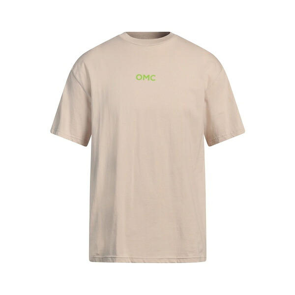 【送料無料】 オーエムシー メンズ Tシャツ トップス T-shirts Beige
