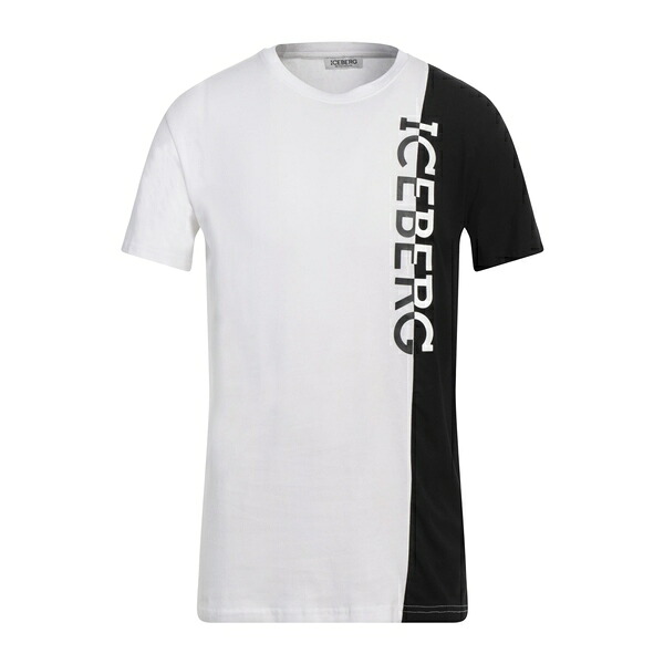 【送料無料】 アイスバーグ メンズ Tシャツ トップス T-shirts White｜asty