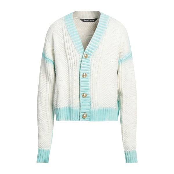 【送料無料】 パーム・エンジェルス メンズ カーディガン アウター Cardigans White