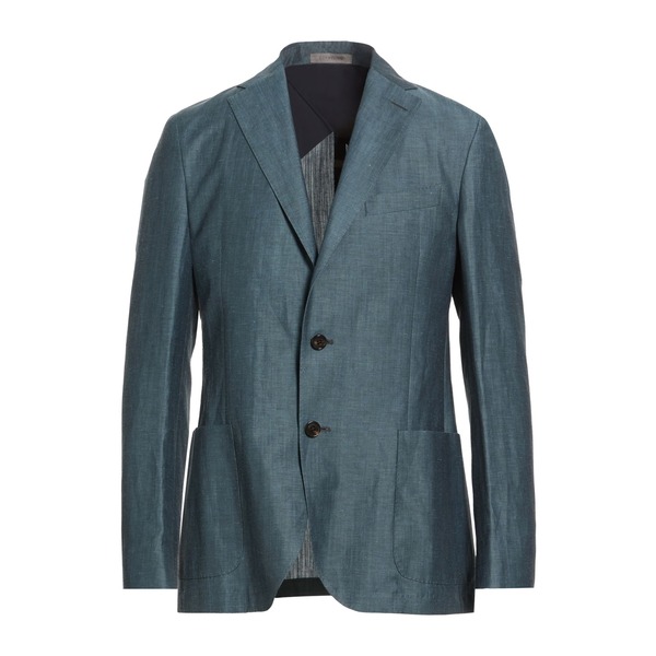 【送料無料】 コルネリアーニ メンズ ジャケット＆ブルゾン アウター Blazers Green｜asty
