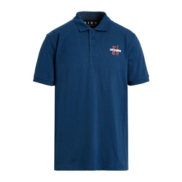 【送料無料】 ジョン リッチモンド メンズ Tシャツ トップス Polo shirts Blue