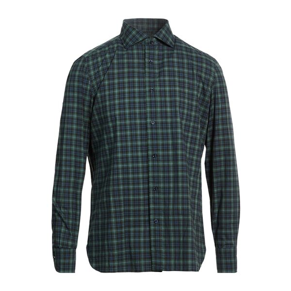 【送料無料】 ルイジ ボレッリ ナポリ メンズ シャツ トップス Shirts Green
