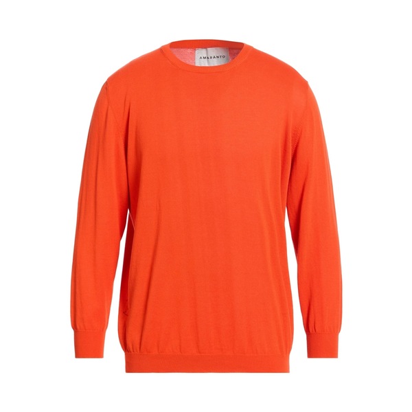 【貨物輸送無料】 アマラント メンズ 編み物\u0026スウェーター アウター Sweaters Orange
