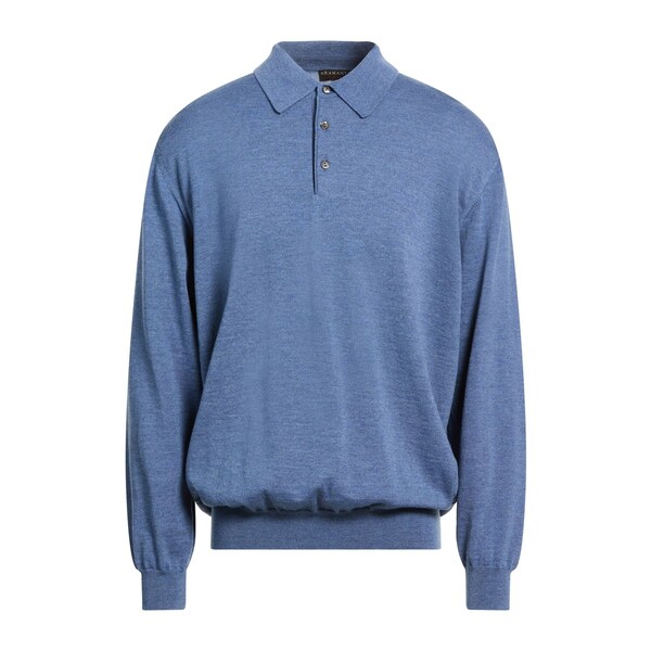 【貨物輸送無料】 ブラマンテ メンズ 編み物\u0026プルオーバー アウター Sweaters Azure