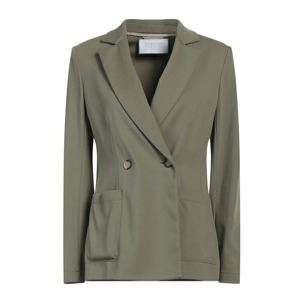 【送料無料】 ハリスワーフロンドン レディース ジャケット&ブルゾン アウター Blazers Green