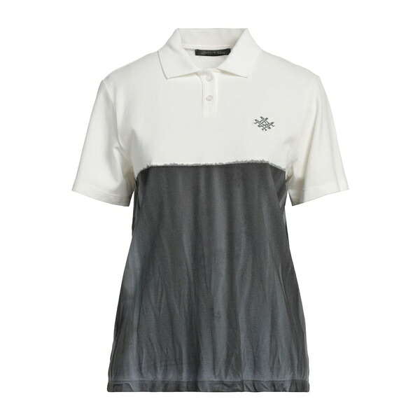 【送料無料】 ミスター＆ミセス・イタリー レディース Tシャツ トップス Polo shirts Grey