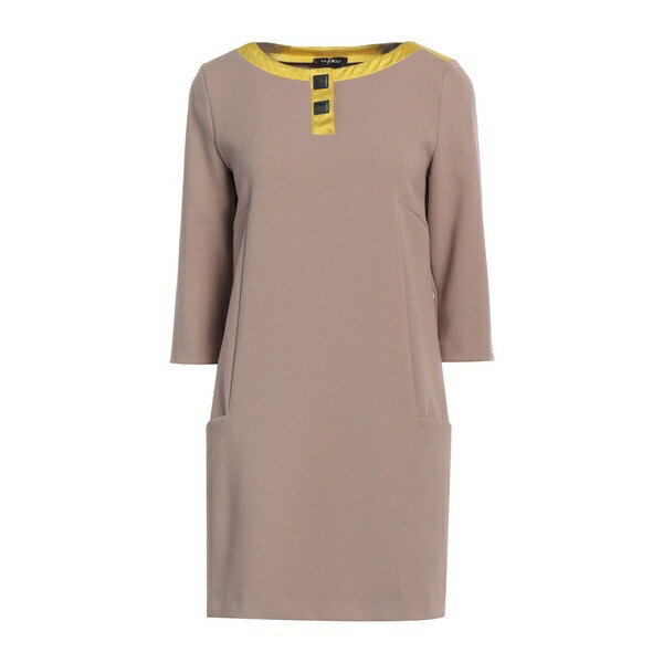 【送料無料】 ビブロス レディース ワンピース トップス Mini dresses Grey