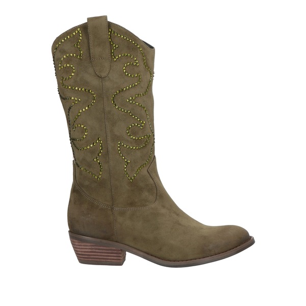 【送料無料】 トスカブルー? レディース ブーツ シューズ Ankle boots Green