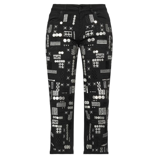 【送料無料】 ドンダップ レディース デニムパンツ ボトムス Jeans Black｜asty